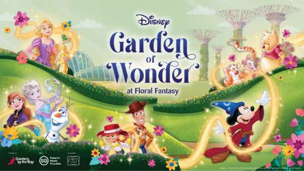 Disney Garden of Wonder at Floral Fantasy