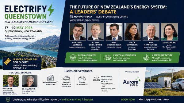 Electrify Queenstown 2026 Sparks Energy Buzz