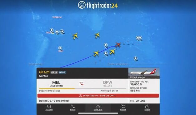 Qantas Chaos: Mid-Air Bite Forces Tahiti Diversion