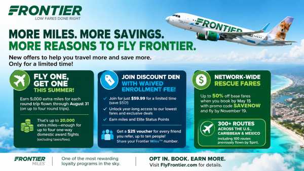 Frontier Woos Former Spirit Flyers With Big Travel Perks