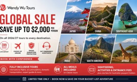 Wendy Wu Tours Launches $2,000 Global Sale