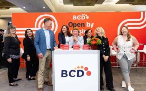 Industry leaders connect at BCD stand, showcasing partnerships driving business travel growth