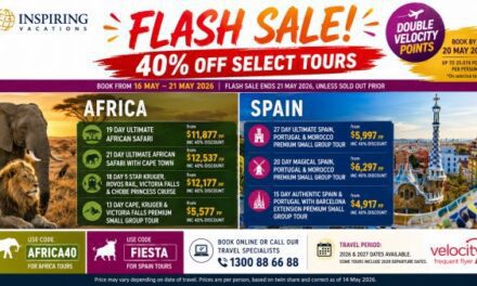 Inspiring Vacations Launches Massive 40% Tour Flash Sale