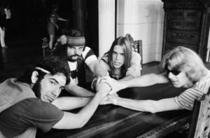 'Jerry Garcia, Pigpen, Bobby Weir, and Phil Lesh, Los Angeles, CA. 1967 2025 © Ron Rakow Retro Photo Archive