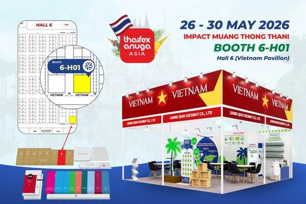 Luong Quoi Cracks Coconut Innovation at THAIFEX 2026