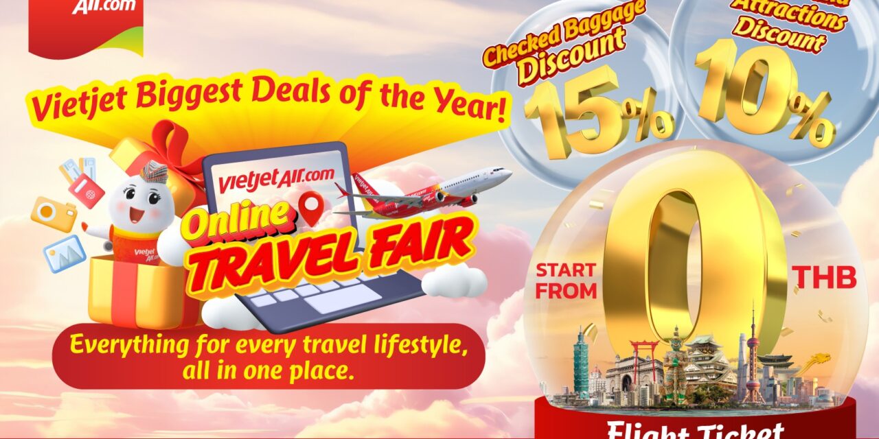 Vietjet Thailand Launches Million-Seat Travel Sale