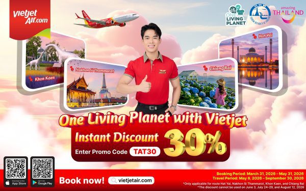 Vietjet & TAT Boost Thailand’s Hidden Gems Travel