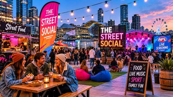 Docklands Fires Up Winter with The Street Social