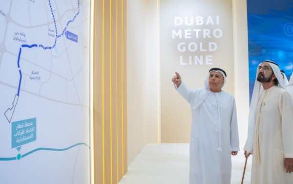 Dubai Metro Gold Line Approved: 42km, 18 Stations