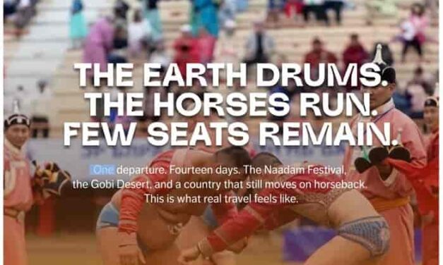 Ian McIntosh’s Weekly Travel Deals: Naadam to Nile