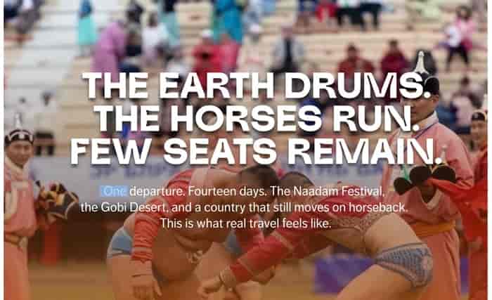 Ian McIntosh’s Weekly Travel Deals: Naadam to Nile
