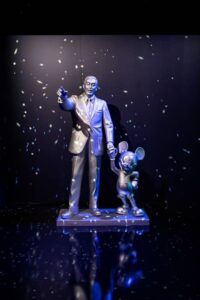 Photo of Walt Disney with Mickey Mouse by Derek X Lee