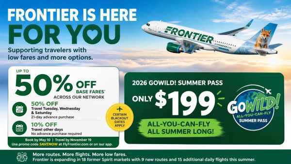 Frontier Rescue Fares Slash Prices for Spirit Flyers