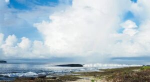 Simeulue sets the stage for perfect, empty barrels. Image by Alex Benaud