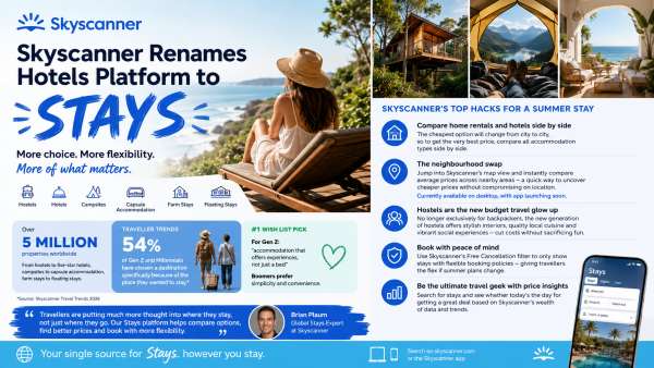 Skyscanner Turns Summer Stays Into Story-Worthy Escapes