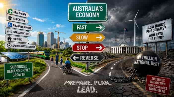 Subsidy Shock: Australia’s Economy Hits Crossroads