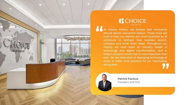 Choice Hotels Rolls Out AI Tools to Boost Hotel Demand