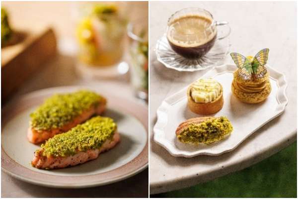 Three on Canton Presents A NEW pistachio afternoon tea 1
