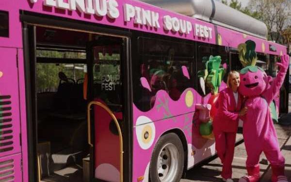 Vilnius Paints the Town Pink with New Lunch Break