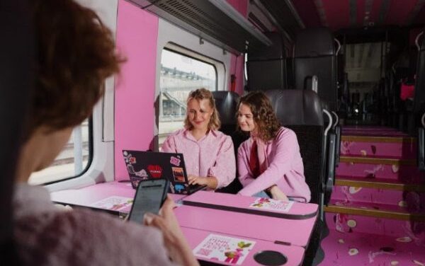 Europe’s Pink Soup Train Is Rail Travel’s Brightest Ride