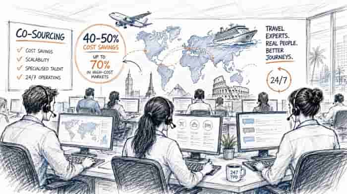 Co-Sourcing Cuts Travel Costs by 50% – Quietly
