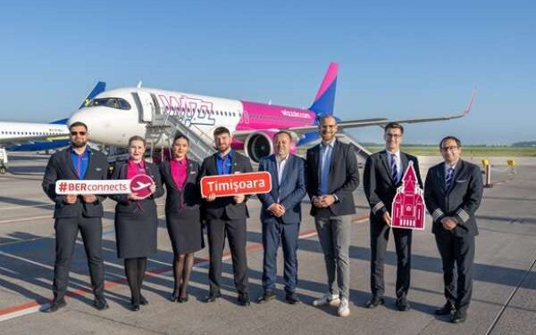 Wizz Air Expands BER Network With Timișoara Route