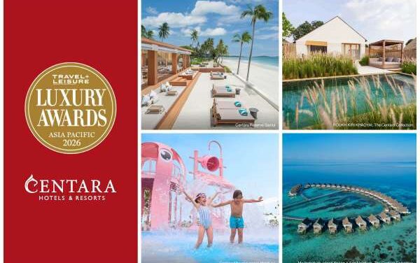 Centara Wins Four T+L Luxury Awards Asia Pacific 2026
