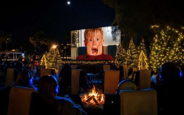 Christmas in July Brings Snow to The Rocks