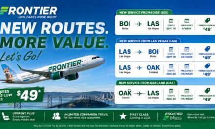 Frontier Returns to Oakland with New Summer Routes