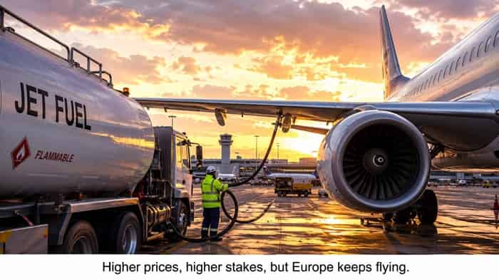 Europe’s Airlines Stare Down Fuel Crisis and Refuse to Blink