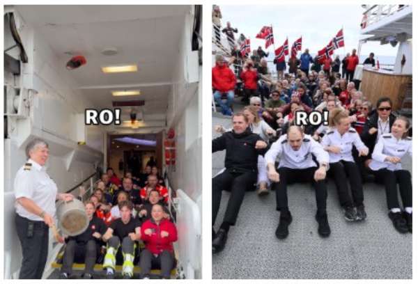 Hurtigruten Scores Big with World Cup Spirit