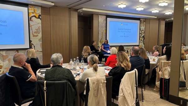 Judith Crompton addressing the Top 50 PTMs