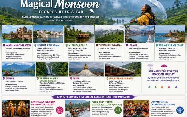 10 Magical Monsoon Destinations Worth Exploring