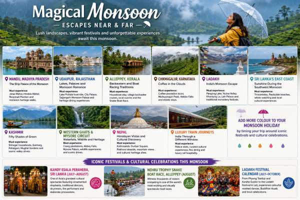 10 Magical Monsoon Destinations Worth Exploring