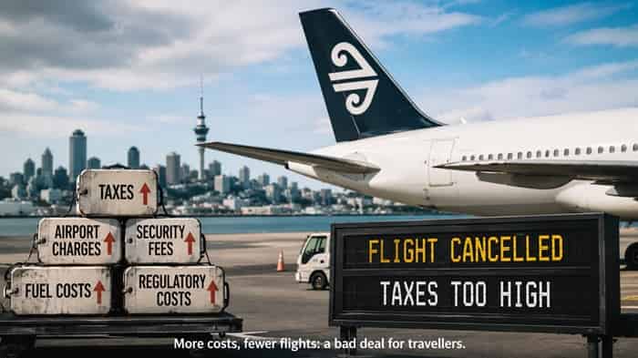 Flight Tax Shock Grounds Routes as Airfares Rise
