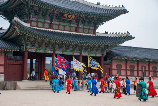 Seoul - Changing of the guard