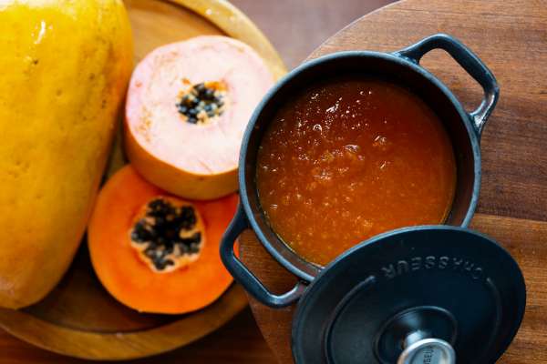 Sustainable Breakfast Cart_Papaya & Passionfruit Peel Jam