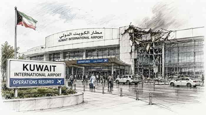 Kuwait Airport Reopens But Gulf Travel Faces Its Toughest Test Yet