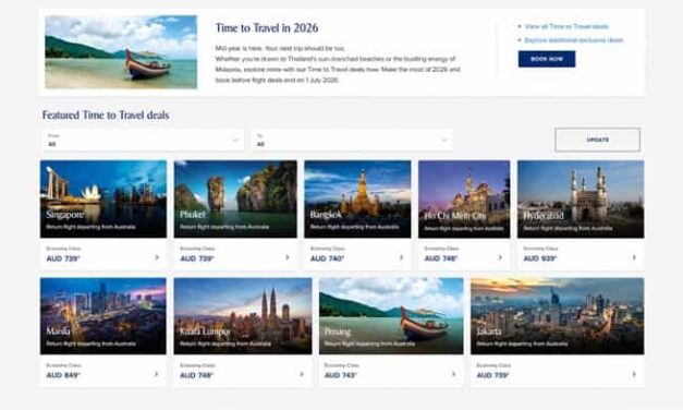 Singapore Airlines Fires Up Winter Escape Rush