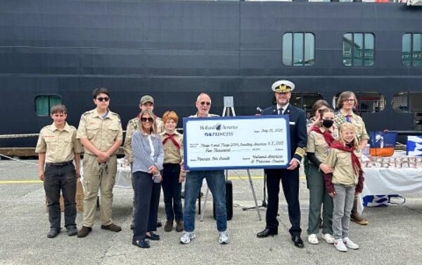 Cruise Pennies Make Big Change for Ketchikan Scouts