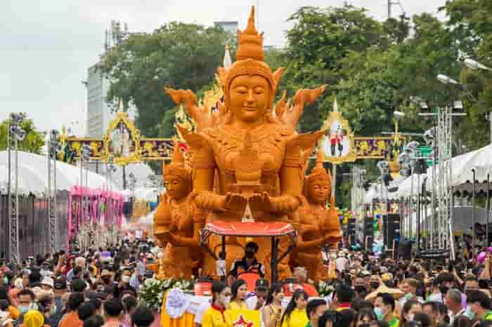 Ubon Candle Festival Ignites Thailand’s Signature Spotlight!