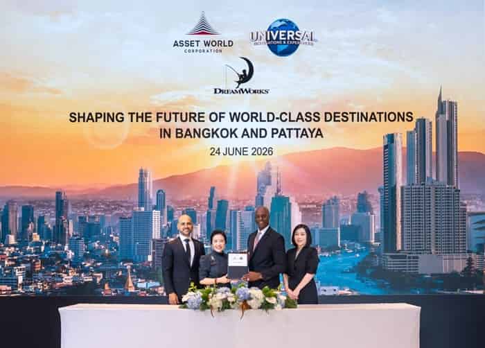 AWC and Universal Unveil Thailand’s Bold Tourism Double Act!