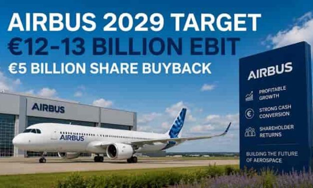 Airbus 2029 Profit Target Soars to €13bn in Bold Growth Plan