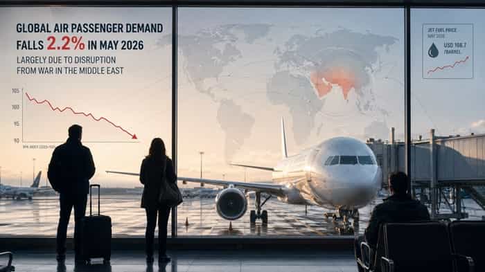 Air Demand Falls 2.2% As Middle East Bites