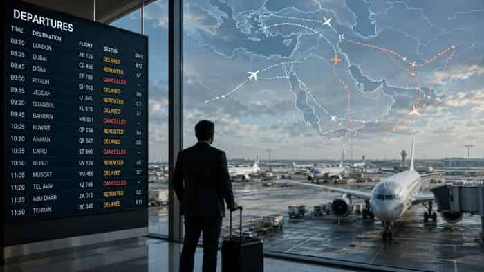 Middle East Airspace Turmoil Sends Global Flights Off Course