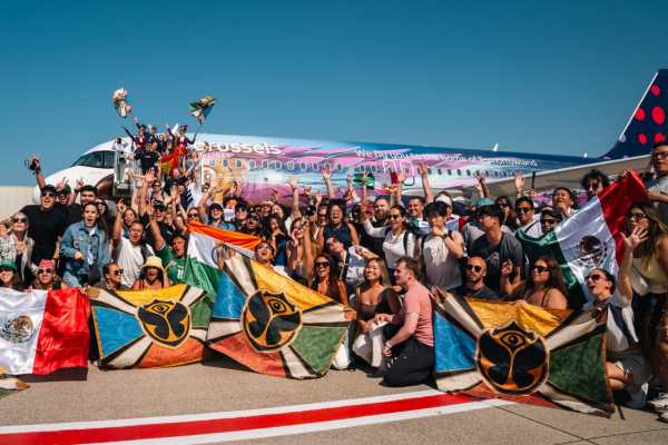 Brussels Airlines Turns Party Flights Up for Tomorrowland