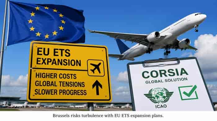 IATA Warns EU ETS Expansion Risks a Global Aviation Backlash