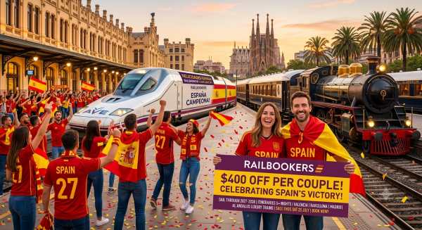 Railbookers Scores Big with Spain Rail Sale