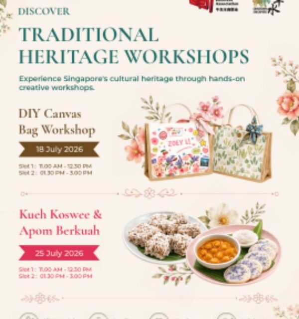 Explore Chinatown Singapore’s Family Weekend Workshops
