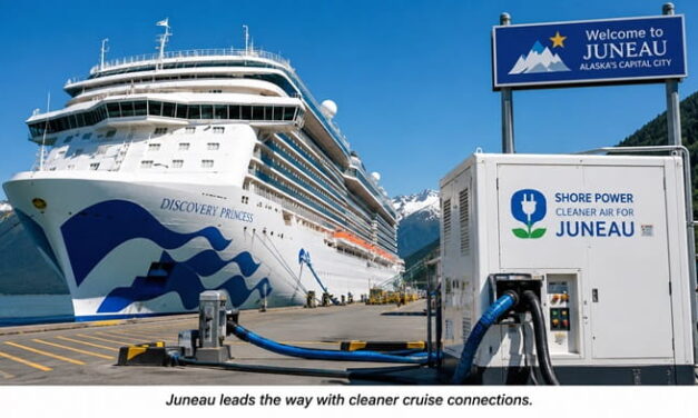 Princess Cruises Marks 25 Years of Juneau Shore Power Legacy